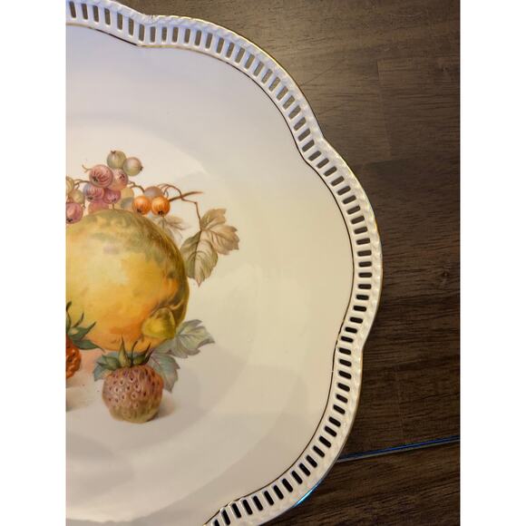 SCHUMANN ARZBERG GERMANY PORCELAIN FRUIT DEPICTION MARKED - Picture 9 of 9